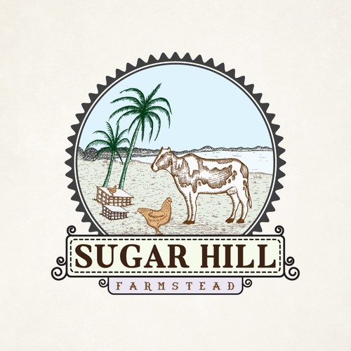 Create Vintage Logo for Hawaii Farm