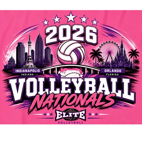 2026 Volleyball Nationals T-Shirt