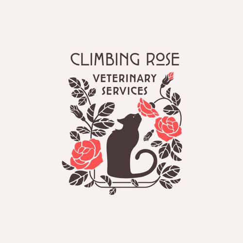 Logo for veterinary service