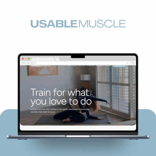 Usable Muscle Website