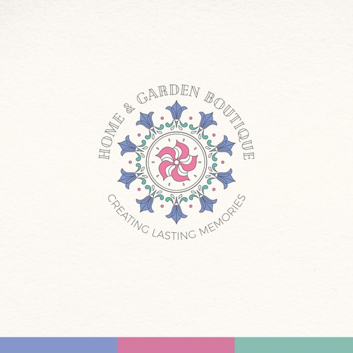 Logo design for home & garden boutique