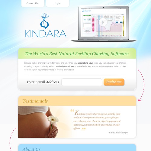 New website design wanted for Kindara