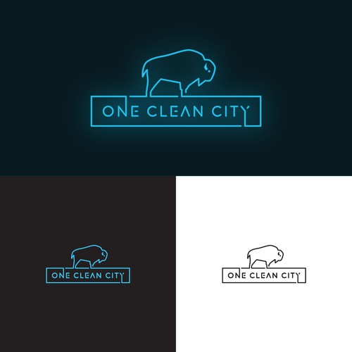 Simple clean logo