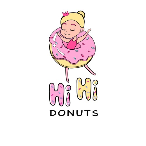 Donut concept of logo
