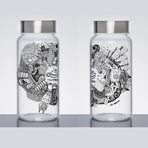 Bottle design for tea