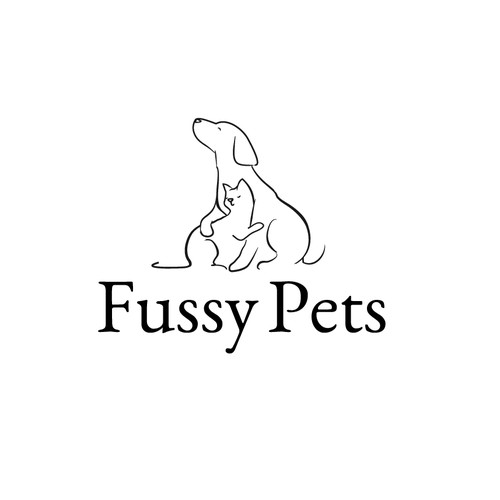 Logo for Fussy Pets