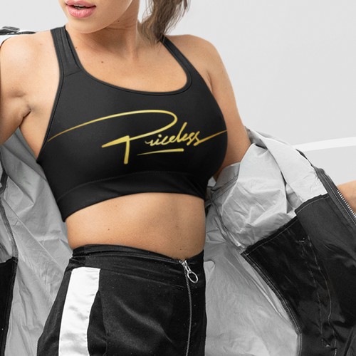 Priceless Fitness brand Signature Logo Design