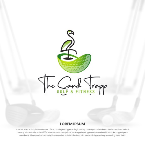 THE SAND TRAP GOLF AND FITNESS || LOGO DESIGN 