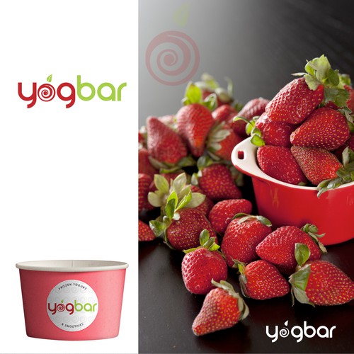 Logo for frozen yogurt 