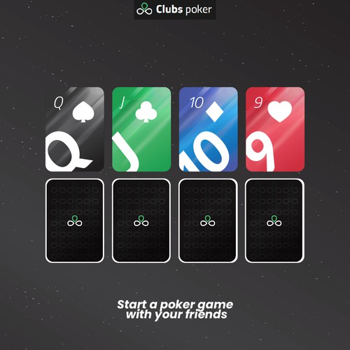 Simple playing cards for a poker app