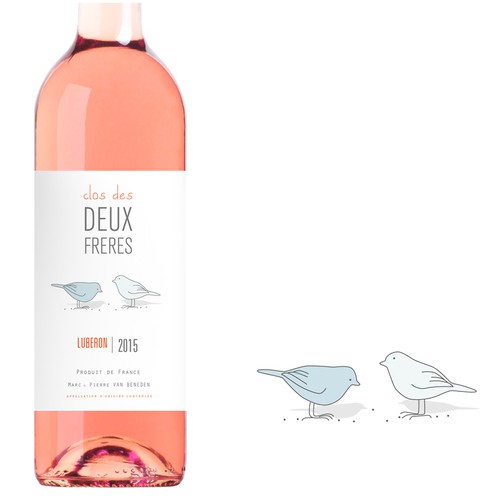 design for a wine label