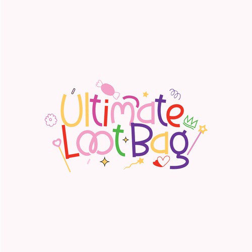 Children Loot Bag Brand Logo