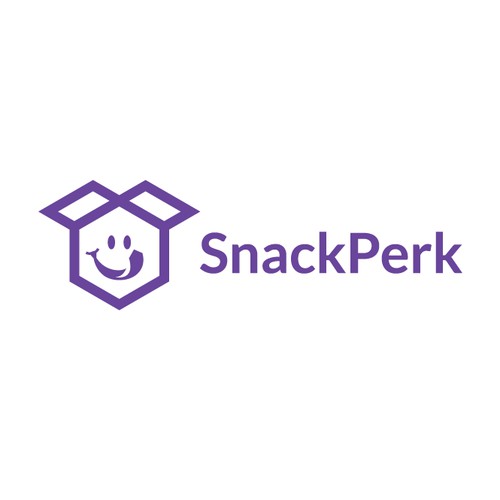 playful logo for snacks variety subscription box service