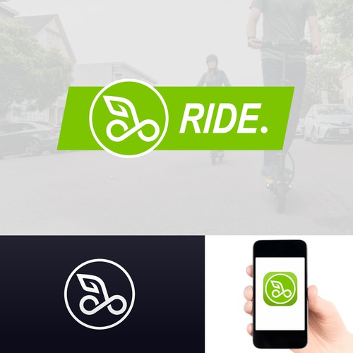 Logo design for "Ride" company