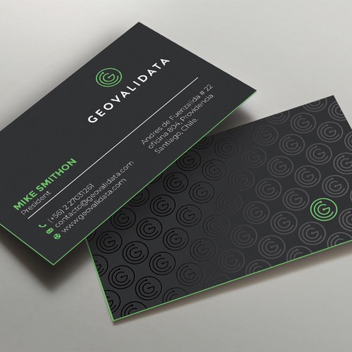 New Business Card Desing for a Technology Company