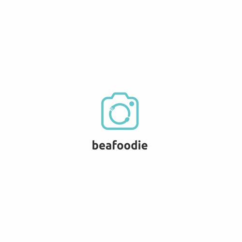 simple food camare logo