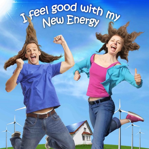 poster design for my new energy