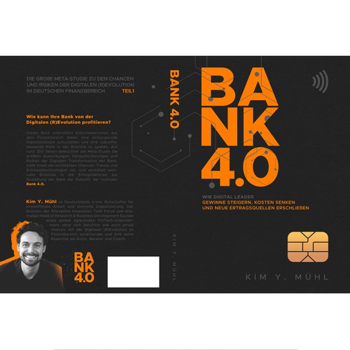 Book cover design for BANK 4.0