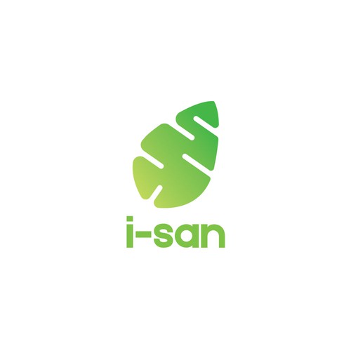 I-SAN Logo design