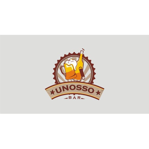 Logo for Pub!! Logotipo para um bar/restaurante alegre e agitado! Umbar de amigos!