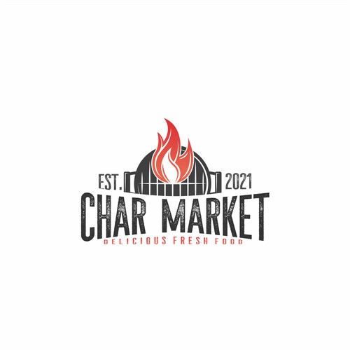 Char Market Needs a logo (Char Grilled Restaurant)