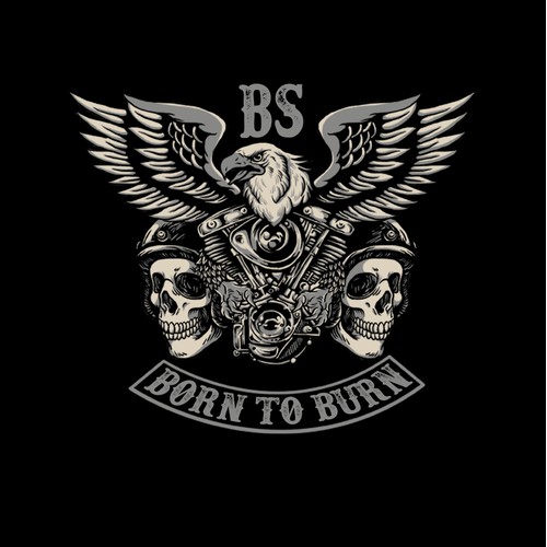 T-Shirt design for Motorcycle Clothing Brand