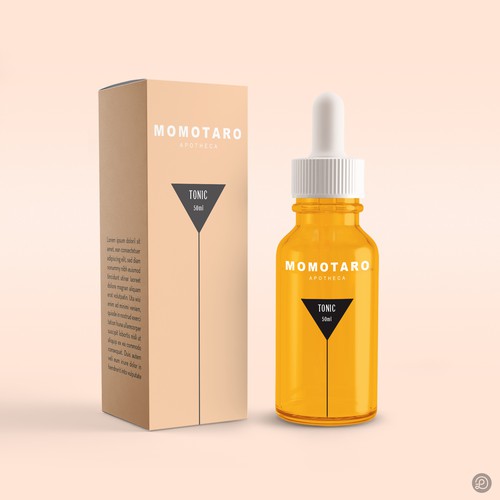 Momotaro Apotheca - products for vaginal wellness packaging design