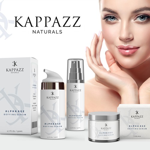 labels design for luxurious and high-end line of cosmetics