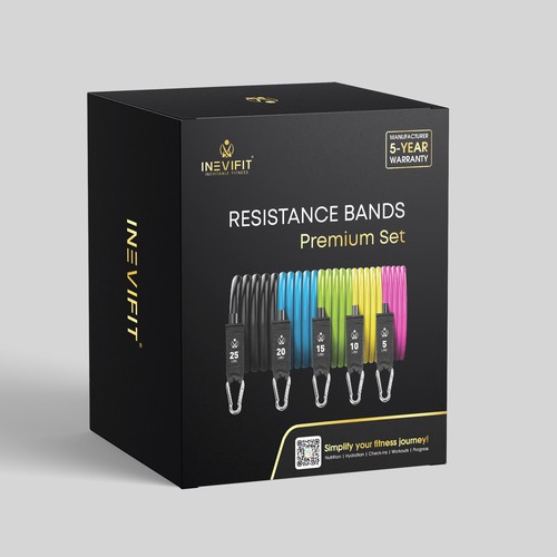 RESISTANCE BANDS - PREMIUM SET