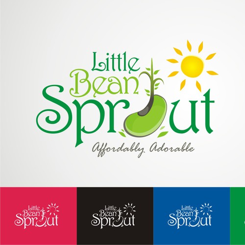 Little Bean Sprout needs a new logo and business card