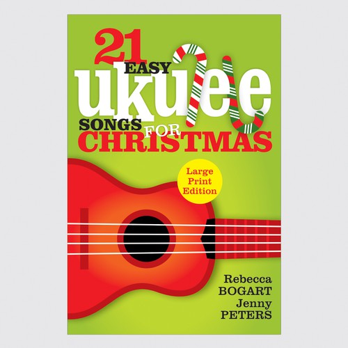 '21 Easy Ukulele Songs For Christmas' Book Cover