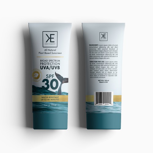 KORE ELEMENT NATURAL SUNSCREEN