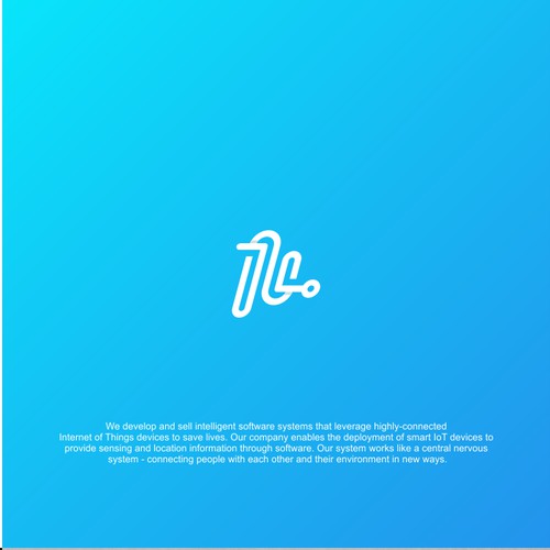 Wave of technology logo based from "N" initial.