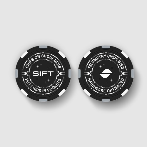 Poker Chips Design for Sift