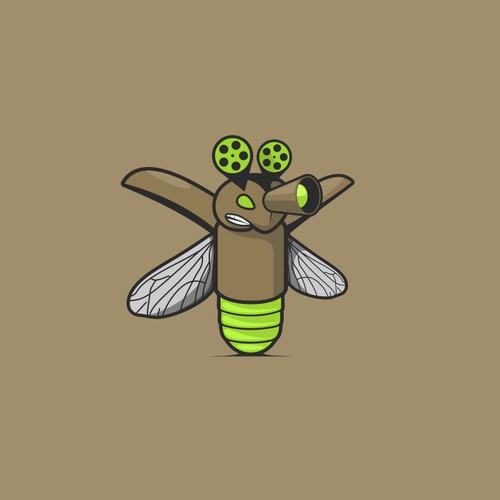 Firefly mascot design