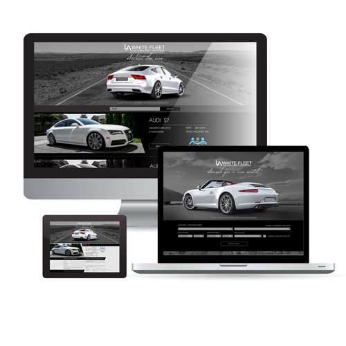 Design Website for Luxury car rental site