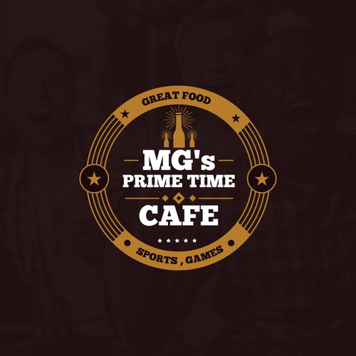 Stamp Logo for Cafe and Restaurant