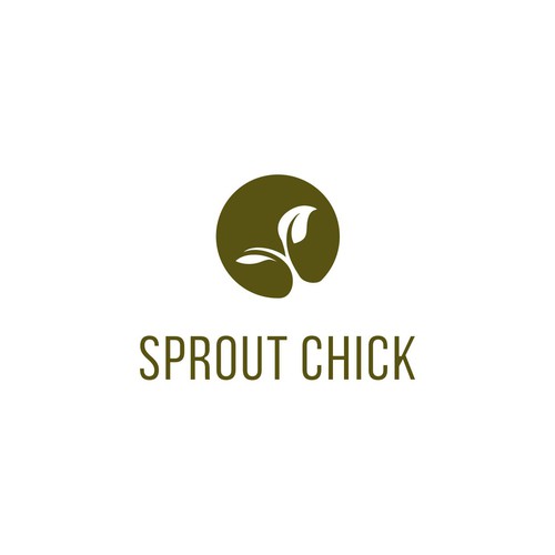 Minimal Logo Design for Sprout Chick