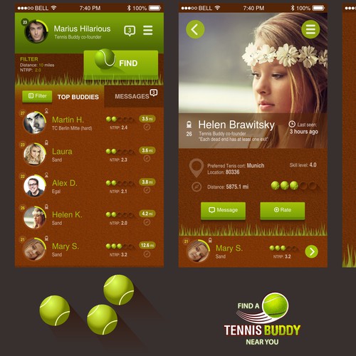 Tennis Buddy App