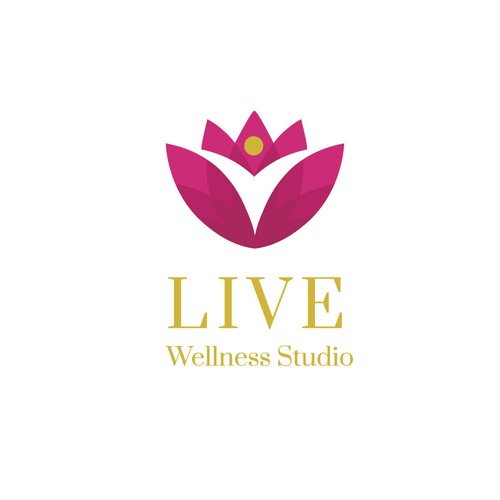 Logo for a wellness studio