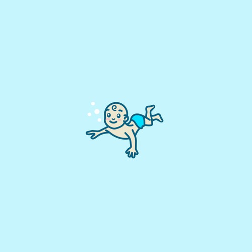 little swimmer