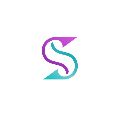 A modern and unique letter 'S' logo 