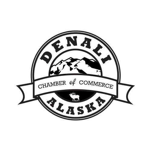 Denali Chamber of Commerce logo design