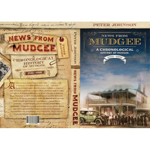 History book cover design