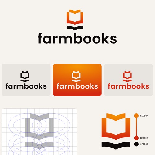 Farmbooks modern logo