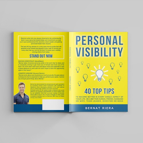 Self Development Book Cover: Personal Visibility