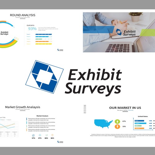 Business Presentation with charts