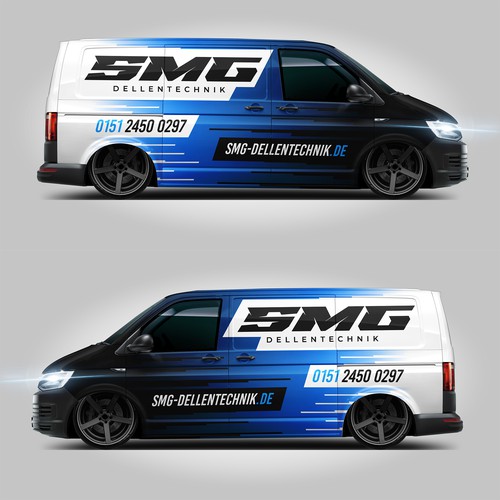VW Transporter wrap design