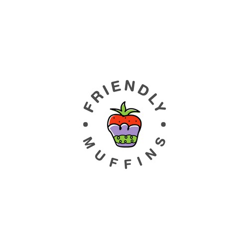 Logo concept for muffin shop