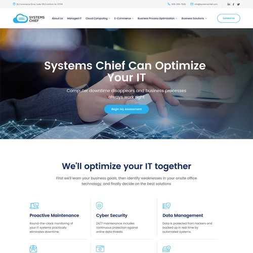 Web Design for IT Consulting Firm